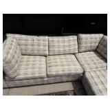 Mid Century Checkered Two Piece Sectional -Great Condition