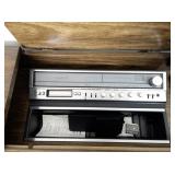 1978 MAGNAVOX AM/FM, Record Player, Cassette Eight Adaptor, Stereo Console Table ***Works Great!***