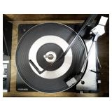 1978 MAGNAVOX AM/FM, Record Player, Cassette Eight Adaptor, Stereo Console Table ***Works Great!***