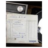 1978 MAGNAVOX AM/FM, Record Player, Cassette Eight Adaptor, Stereo Console Table ***Works Great!***