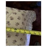 French Provincial Style Twin Bed Frame/Mattress/Boxspring Set with Pink Floral Duvet Set