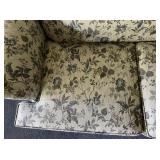 KING HICKORY - Two Floral Pattern Loveseat Couches