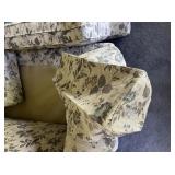 KING HICKORY - Two Floral Pattern Loveseat Couches