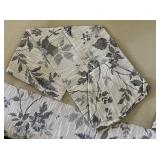 KING HICKORY - Two Floral Pattern Loveseat Couches