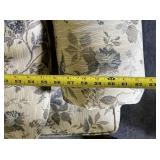 KING HICKORY - Two Floral Pattern Loveseat Couches