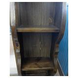 Solid Wooden Decorative Mirror with Three Shelves for Vanity/Dresser