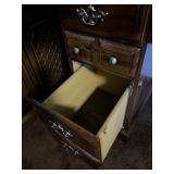 Vintage Rolltop Desk with Locks & Keys