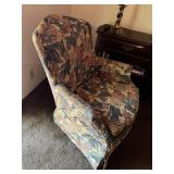 Floral Pattern Arm Chair