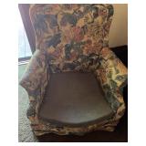 Floral Pattern Arm Chair