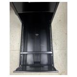Black Metal 4 Drawer Filing Cabinet - Excellent Condition! Locks!