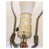 Vintage 30" KEEDER Lamp Holder & Shade