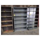 Steel Shelf Unit, 48x12x85...