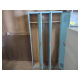 Three Door Locker Unit, 36x12x72...