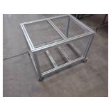 Aluminum Cart, 31x24x24...