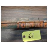 Press Brake Die, Segmented, 77 3/8"...