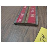 Press Brake Die Set, Offset, 28"...