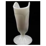 FENTON 7" Roselene Panelled Fan Vase.