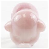 FENTON 5" Rosalene Sow Pig Figurine.