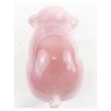 FENTON 5" Rosalene Sow Pig Figurine.