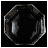 PORSGGRUND Red Hearts & Pines Candy Dish with Lid.