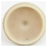 FENTON Burmese Sparkling Gold & Iced Hand painted Vanity Set. -Trinket Box, Perfume Bottle. ***LIMITED EDITION #884/2000 -Estimated Replacement Value $500***