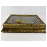 HORCHOW CREAZIONI ARTISTICHE Gold Tone Decorative Wall Mounted Display Cabinet