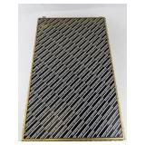 HORCHOW CREAZIONI ARTISTICHE Gold Tone Decorative Wall Mounted Display Cabinet