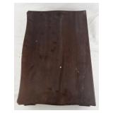 Vintage Community Wood Silverware Chest with Red Velvet Interior