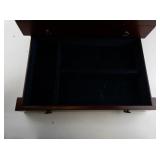 Wallace Silversmiths 2 Drawer Wood Flatware Chest