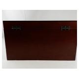 Wallace Silversmiths 2 Drawer Wood Flatware Chest