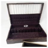 Group of 3 Vintage Wood Silverware Chests & Drawer