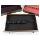 Group of 3 Vintage Wood Silverware Chests & Drawer
