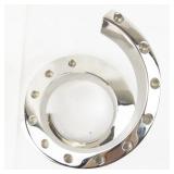 DANSK Designs Silver Tone Spiral Candle Holder