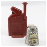 Vintage Witch Automatic Needle Threader & Innsbruck Thimble