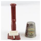 Vintage Witch Automatic Needle Threader & Innsbruck Thimble