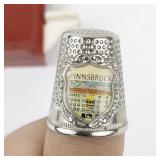 Vintage Witch Automatic Needle Threader & Innsbruck Thimble