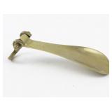 Antique Brass Shoehorn
