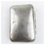 Vintage Metal Silver Tone Cigarette Case