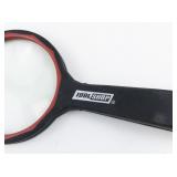 Tool Shop Red & Black Magnify Glass