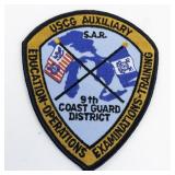 US Coast Guard Auxiliary 9th District Patch