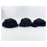 Group of 3 Military Baseball Caps - USS Missouri, USS Yorktown, & Katmai Bay