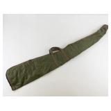 Vintage Green Leather Gun Sleeve