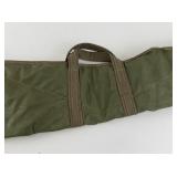 Vintage Green Leather Gun Sleeve