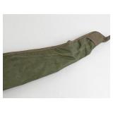 Vintage Green Leather Gun Sleeve