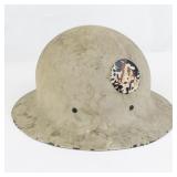 WW2 Civil Defense Air Raid Warden Helmet