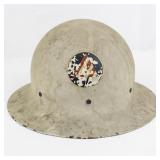 WW2 Civil Defense Air Raid Warden Helmet