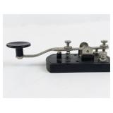 Black Telegraph Morse Code Transmitter