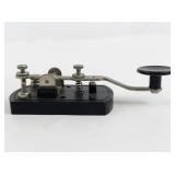 Black Telegraph Morse Code Transmitter
