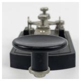 Black Telegraph Morse Code Transmitter