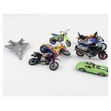 Group of Eight Toy Cars
